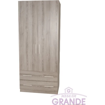 Mebeli Grande ГАРДЕРОБ РОКСИ С ЧЕКМЕДЖЕТА 210 см (10224014)