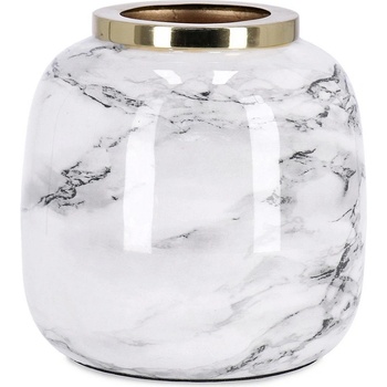Bizzotto ДЕКОРАТИВНА ВАЗА marsha 18x17 БЯЛА (0185279)