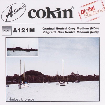 Cokin A121M poloviční šedý G2 ND4 S