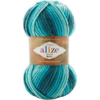 Příze Alize Superlana Maxi Batik 7801