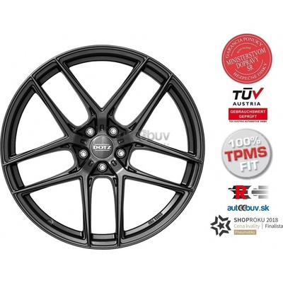 DOTZ LagunaSeca 10x21 5x112 ET28 gunmetal
