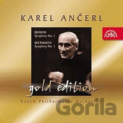 Gold Edition 9 Brahms: Symfonie ?. 1 c moll / Beethoven :Symfonie ?. 1 C dur - CD - Brahms J.