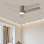 ZEVENTI - LED таванен вентилатор BARROSA LED/18W/230V Wi-Fi Tuya + дистанционно управление (ZV0067)