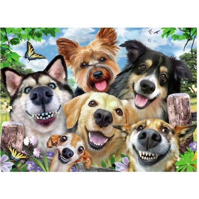 Ravensburger Psí selfie 500 dílků