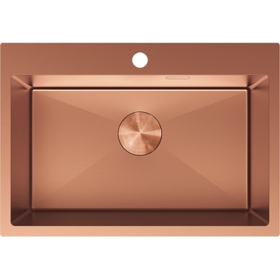 Mexen Solix стоманена мивка с 1 отделение 650 x 450 мм, мед - 6403651000-65 (6403651000-65)