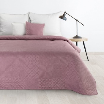 Boni5 přehoz na postel ružový 170 x 210 cm