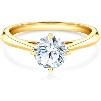 SAVICKI Годежен пръстен The Light: злато, лабораторен диамант