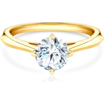 SAVICKI Годежен пръстен The Light: злато, лабораторен диамант