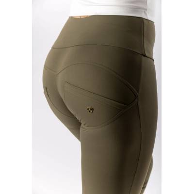 GoldBee Legíny Push-Up Pro Nylon Army