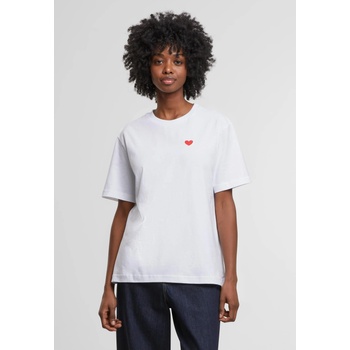 Mister Tee Тениска Heart Shape EMB Tee white XXLUB-MST261-00220 - Камуфлаж, размер XS