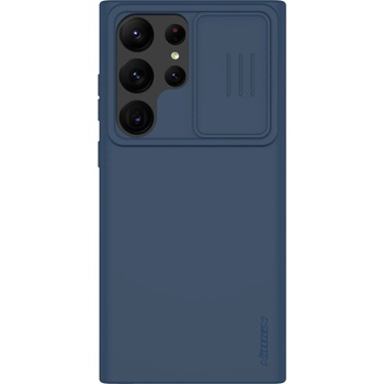 Image 1 of Nillkin Гръб Nillkin CamShield Silky Silicone Case за Samsung Galaxy S23 Ultra - Син