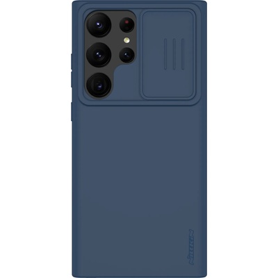 Nillkin Гръб Nillkin CamShield Silky Silicone Case за Samsung Galaxy S23 Ultra - Син