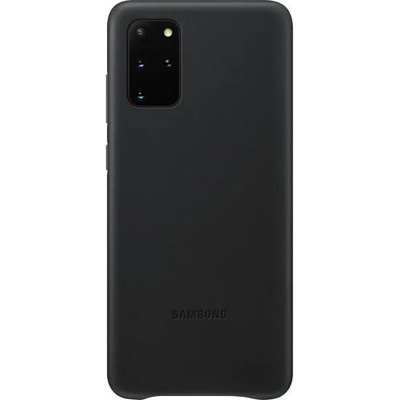 Samsung Galaxy S20+ Leather cover black (EF-VG985LBEGEU)
