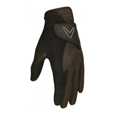 Callaway Winter Opti-Grip Womens Golf Glove Černá L