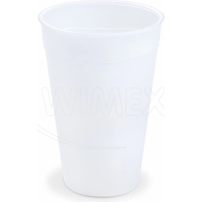 Wimex Pohár PP opakovane použiteľný priehľadný O90mm 0,4L