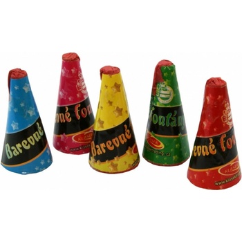 Barevné Fontány 5 ks