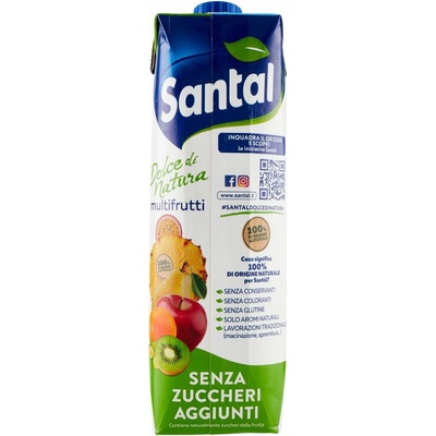 Santal multivitamínový džús bez cukru 1 l