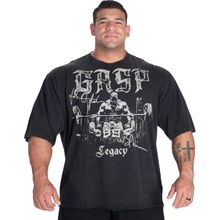 Gasp Branch & Johnnie Iron Tee Washed Black tričko Gasp oprané čierne
