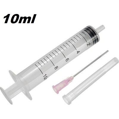 Chirana injekční stříkačka pístová 10ml 1ks