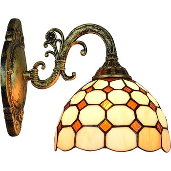 Brilagi - стенна витражна лампа DORAN в стил Tiffany 1xE27/40W/230V (BG2782)