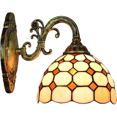 Brilagi - стенна витражна лампа DORAN в стил Tiffany 1xE27/40W/230V (BG2782)