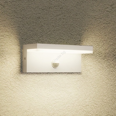 Brilagi -LED Външна стенна лампа с сензор TESSI LED/10W/230V бяла IP54 (BG2475)