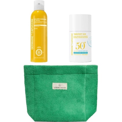 Germaine de Capuccini Комплект Love Sun - Сухо олио и Стик, 200 + 25 ml + Несесер