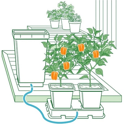 AutoPot Easy2Grow Kit 2, 47l nádrž