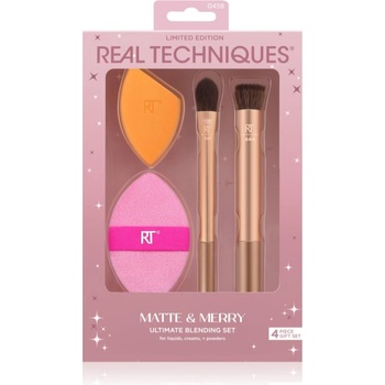 Real Techniques Matte&Merry Ultimated Blending Set комплект четки