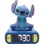 Lexibook Lexibook, Disney Stitch, Night Alarm Clock, Sounds and Melodies, Backlit LCD Display, Illuminated, Snooze Function, Blue, RL800D (RL800D)
