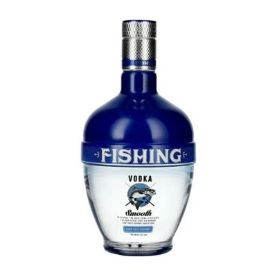 Vodka Fishing Classic Blue 40% 0,7 l (čistá fľaša)