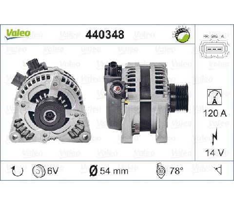 Alternátor VALEO 440348