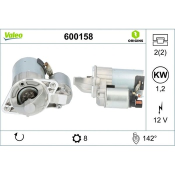 Startér VALEO 600158