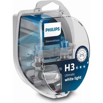 Philips DiamondVision H3 PK22s 12V 55W 2 ks 12336DVS2