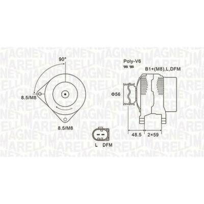 generátor MAGNETI MARELLI 063731644010