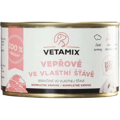 Vetamix Bravčové vo vlastnej šťave 400 g