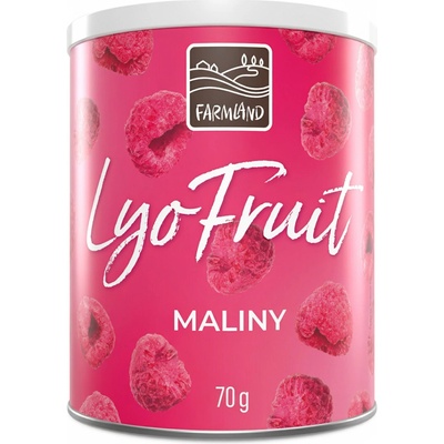 FARMLAND Lyofruit maliny 70 g