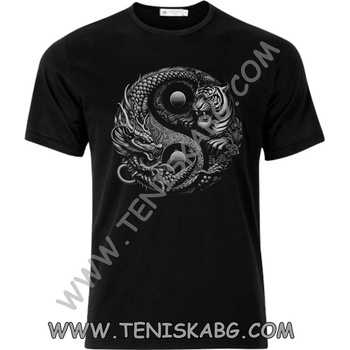 Fruit of the Loom Тениска - Дракон и лъв
