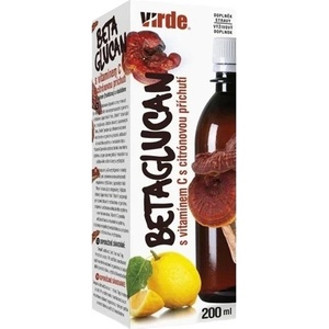 VIRDE Бета-глюкани от рейши + Витамин C, 200 ml, Virde (351979 (DSV247) VIRDE)