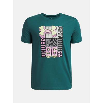 Under Armour Момчешка тениска Under Armour UA B LOGO WM COLLAGE SS Under Armour | Zelen | Момчешки | 128/134