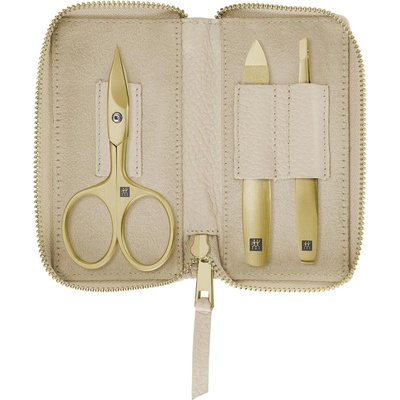 Zwilling PREMIUM manikúra kůže zlatá 3 ks 97747-001