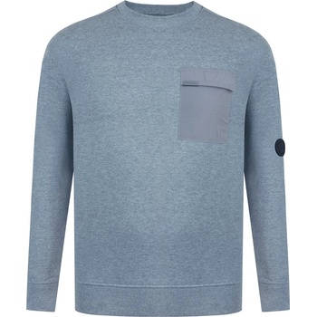 Firetrap Блуза Firetrap Men's Hybrid Sweatshirt - Grey Marl