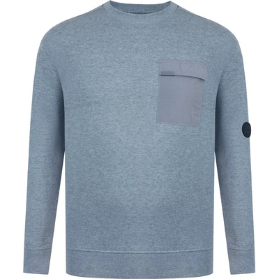 Firetrap Блуза Firetrap Men's Hybrid Sweatshirt - Grey Marl
