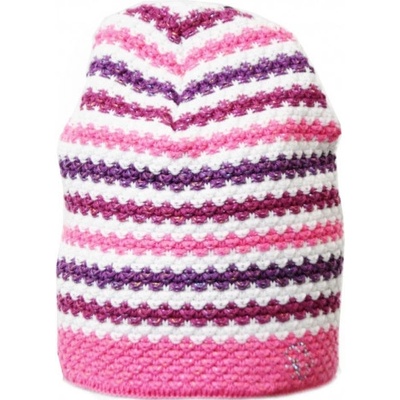 Dívčí čepice R-JET DH růžová bílá fialová