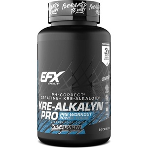 EFX Sports Kre-Alkalyn PRO, 60 Capsules