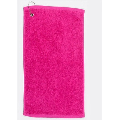 Towel City Golfový ručník TC013 Fuchsia 30 x 50 cm