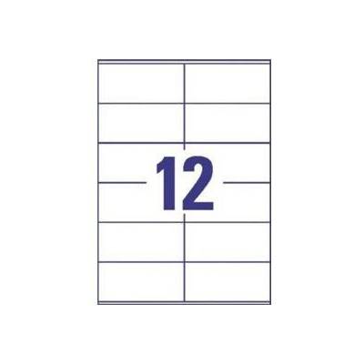 AVERY Zweckform univerzálne etikety, 105 x 48 mm - biele