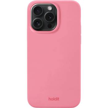 Holdit Калъф Holdit - Silicone, iPhone 15 Pro Max, Rouge Pink (7330985161735)