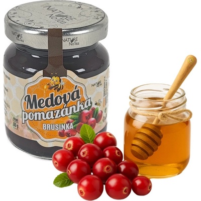 Nature NoTea sro Medová nátierka NoTea Brusnica 65g