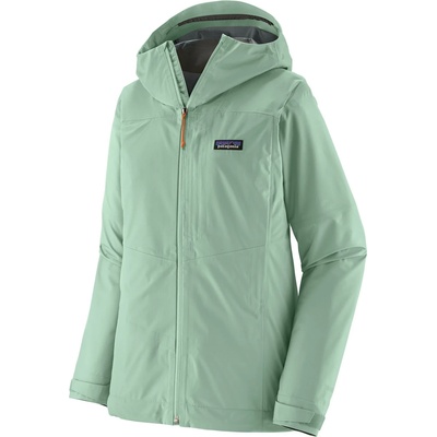 Patagonia Дамско водоустойчиво яке Patagonia Women's Boulder Fork Rain Jacket Waterproof jacket - Thin Ice - размер XXL (102-3866-1516)